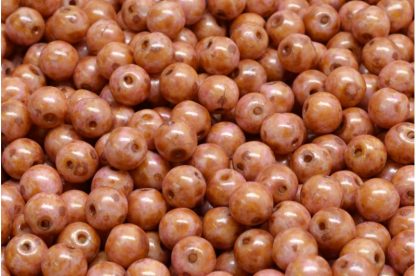 Top Hole Round Beads 6x6mm (111-19002-06x06-02010-65307)