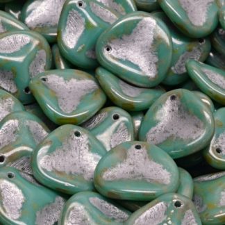 Rose Petal Beads 14x13mm (111-00077-14x13-63130-86800-54301)