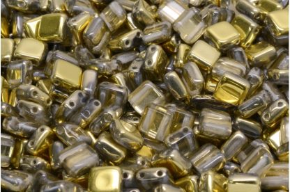 2 Holes Pressed Tile Beads 6x6mm (111-30516-06x06-00030-26441)
