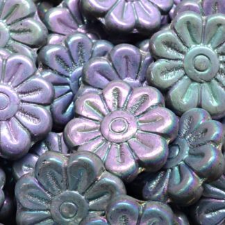 Daisy Flower Bead 18x18mm (111-95081-18x18-00030-27003-28703)