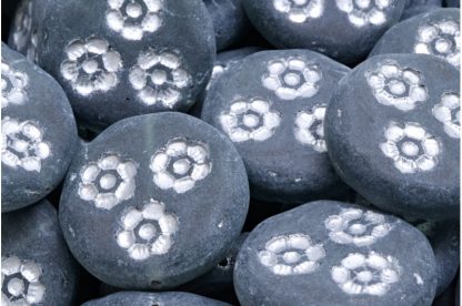 Flower Trio Coin Bead 21mm (111-95080-21x21-30310-54301-84100)