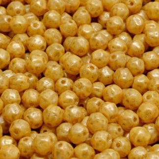 Fancy Round Druck Beads 4x4mm (111-19221-04x04-02020-84302-86720)