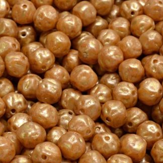 Fancy Round Druck Beads 6x6mm (111-19221-06x06-02020-84311-86720)
