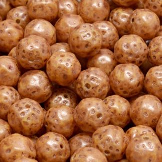 Fancy Round Druck Beads 8x8mm (111-19221-08x08-02020-84302-86750)
