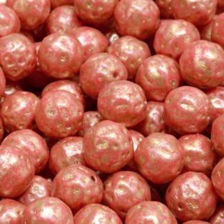 Fancy Round Druck Beads 8x8mm (111-19221-08x08-02020-84304-86720)
