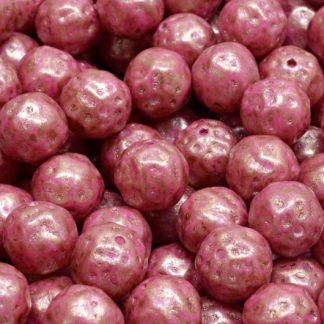 Fancy Round Druck Beads 8x8mm (111-19221-08x08-02020-84305-86750)