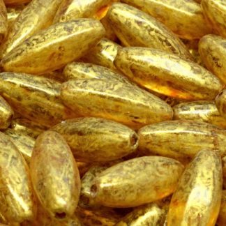 Peeled Olive beads 19x7mm (111-29008-19x07-00030-65322)