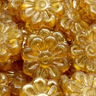 Daisy Flower Bead 18x18mm (111-95081-18x18-R0103-86720)