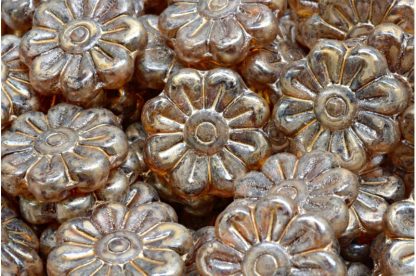 Daisy Flower Bead 18x18mm (111-95081-18x18-R0103-86800-86710)