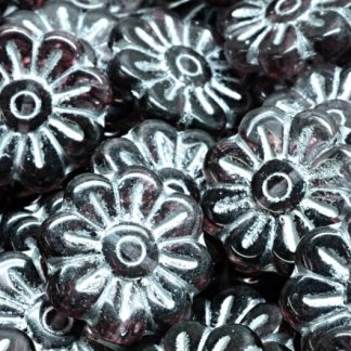 Daisy Flower Bead 18x18mm (111-95081-18x18-R0239-54301)