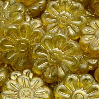 Daisy Flower Bead 18x18mm (111-95081-18x18-R0505-86720)