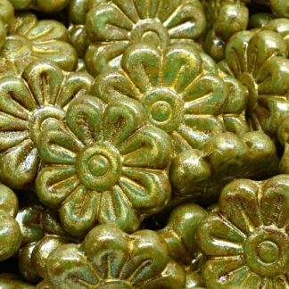 Daisy Flower Bead 18x18mm (111-95081-18x18-R0611-86800-34302)