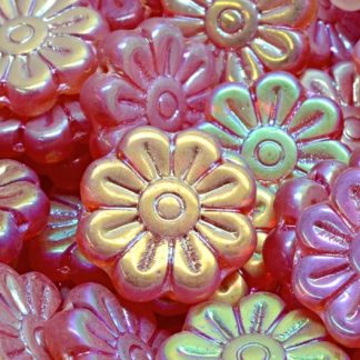 Daisy Flower Bead 18x18mm (111-95081-18x18-R0908-28703)