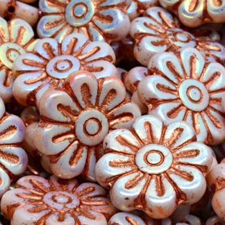 Daisy Flower Bead 18x18mm (111-95081-18x18-R2912-28703-54319)