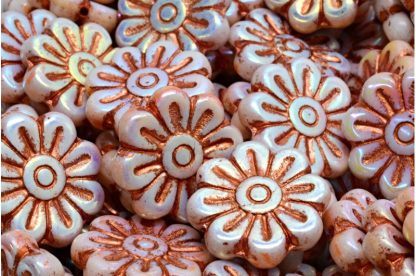 Daisy Flower Bead 18x18mm (111-95081-18x18-R2912-28703-54319)