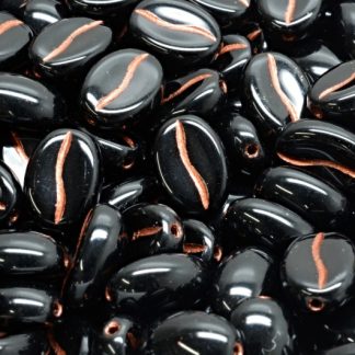 Coffee Bean Beads 11x8mm (111-30262-11x08-23980-54307)