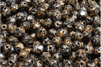 Firepolished Round Beads 6mm (151-19001-06x06-23980-45704)