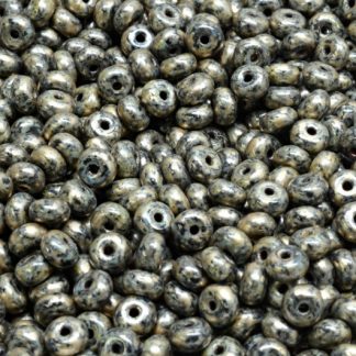 Rondelle Druck Beads 2,5x4mm (111-00046-2.5x04-23980-86800-86710)
