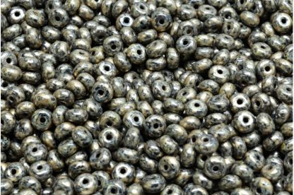 Rondelle Druck Beads 2,5x4mm (111-00046-2.5x04-23980-86800-86710)
