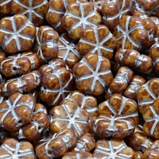 Garland Flower Beads 10x10mm (111-99127-10x10-13020-86800-54301)