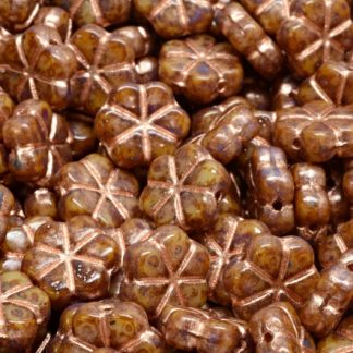 Garland Flower Beads 10x10mm (111-99127-10x10-13020-86800-54318)