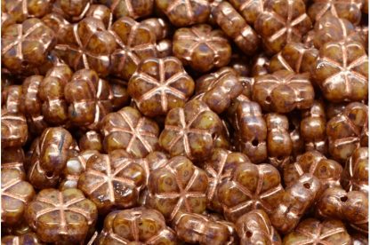Garland Flower Beads 10x10mm (111-99127-10x10-13020-86800-54318)