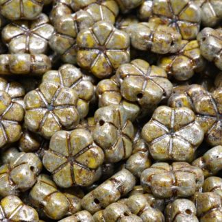 Garland Flower Beads 10x10mm (111-99127-10x10-83120-86800-34301)