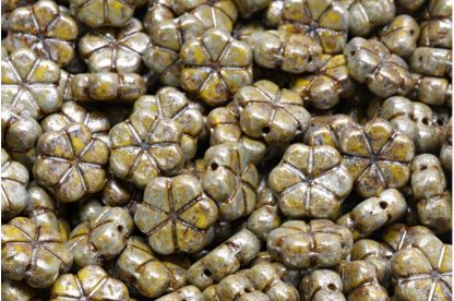 Garland Flower Beads 10x10mm (111-99127-10x10-83120-86800-34301)