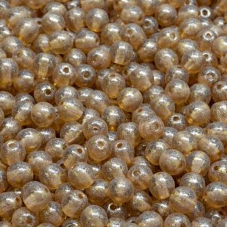 Round Druck Beads 4mm (111-19001-04x04-20040-34302)