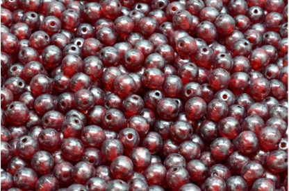 Round Druck Beads 4mm (111-19001-04x04-90080-86790)