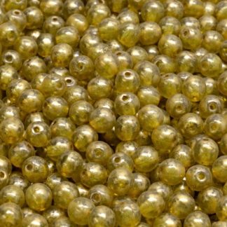 Round Druck Beads 4mm (111-19001-04x04-50230-86720)