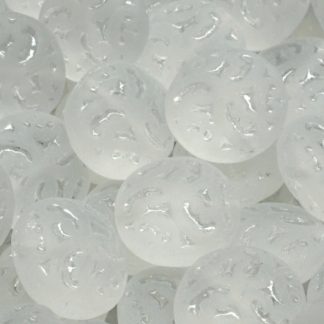 Lentil Beads with Ornaments 14mm (111-01145-14x14-00030-84100)