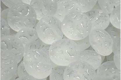 Lentil Beads with Ornaments 14mm (111-01145-14x14-00030-84100)