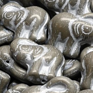Elephant Beads 20x21mm (111-01093-20x21-43030-54301)