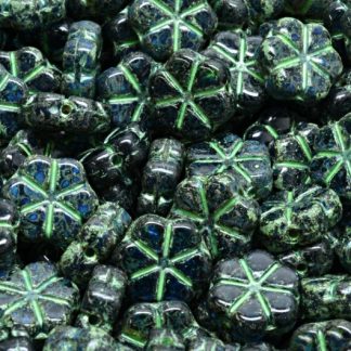 Garland Flower Beads 10x10mm (111-99127-10x10-30060-86800-43813)