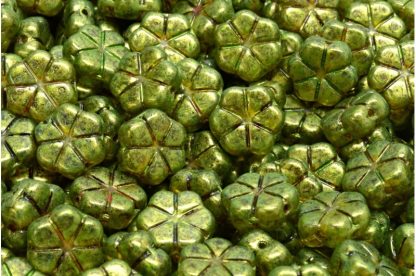 Garland Flower Beads 10x10mm (111-99127-10x10-00030-65326)