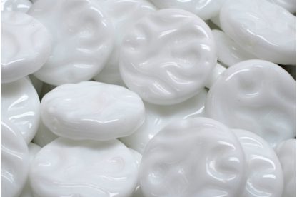 Flat Round Designed Beads 20x20mm (111-99112-20x20-02010)