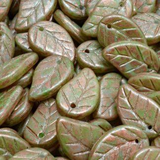 Elm Leaf Beads 14x9mm (111-00073-14x09-02010-84310-86750)