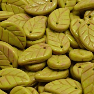 Elm Leaf Beads 14x9mm (111-00073-14x09-53400-84311)