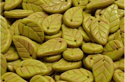 Elm Leaf Beads 14x9mm (111-00073-14x09-53400-84311)