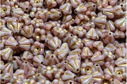 Bell Flower Beads 4x6mm (111-00240-04x06-57713-54302)