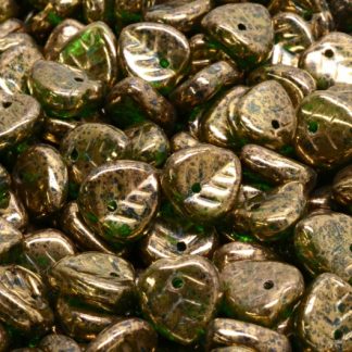 Birch Leaf Beads 9x9mm (111-00074-09x09-50120-15496)