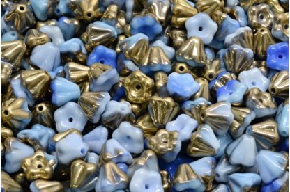 Bell Flower Beads 4x6mm (111-00240-04x06-07314-26441)