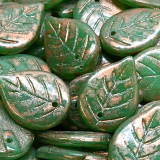 Apple Leaf Beads 18x13mm (111-00076-18x13-52120-86750)