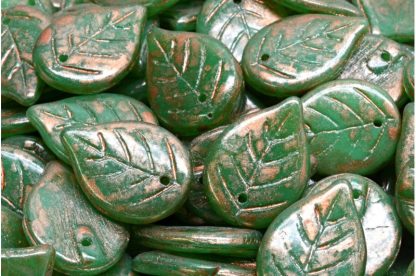 Apple Leaf Beads 18x13mm (111-00076-18x13-52120-86750)
