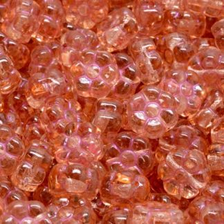 Flat Flower Beads 8x8mm (111-77757-08x08-00030-43807-34305)