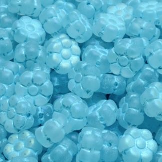 Flat Flower Beads 8x8mm (111-77757-08x08-00030-84100-28703-54308)