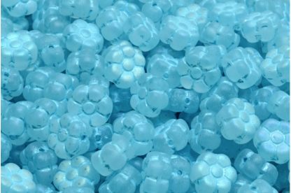 Flat Flower Beads 8x8mm (111-77757-08x08-00030-84100-28703-54308)