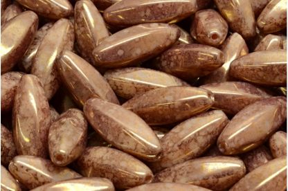 Peeled Olive beads 19x7mm (111-29008-19x07-13020-15496)