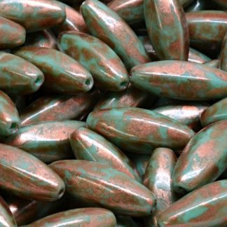 Peeled Olive beads 19x7mm (111-29008-19x07-63130-86750)